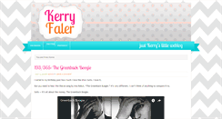 Desktop Screenshot of kerryfaler.com