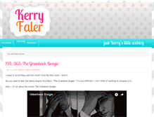 Tablet Screenshot of kerryfaler.com